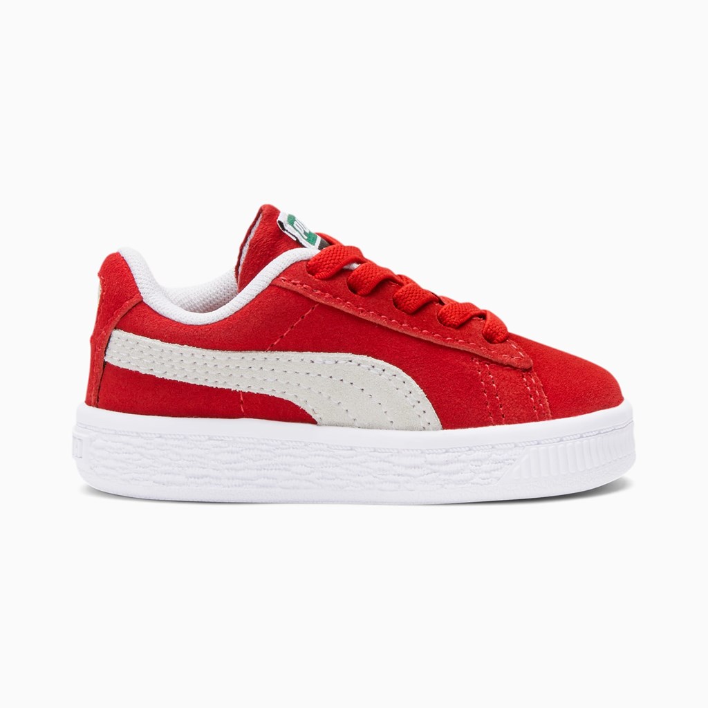 Puma Suede Classic XXI Toddler Spor Ayakkabı Kırmızı Beyaz | GR7389251