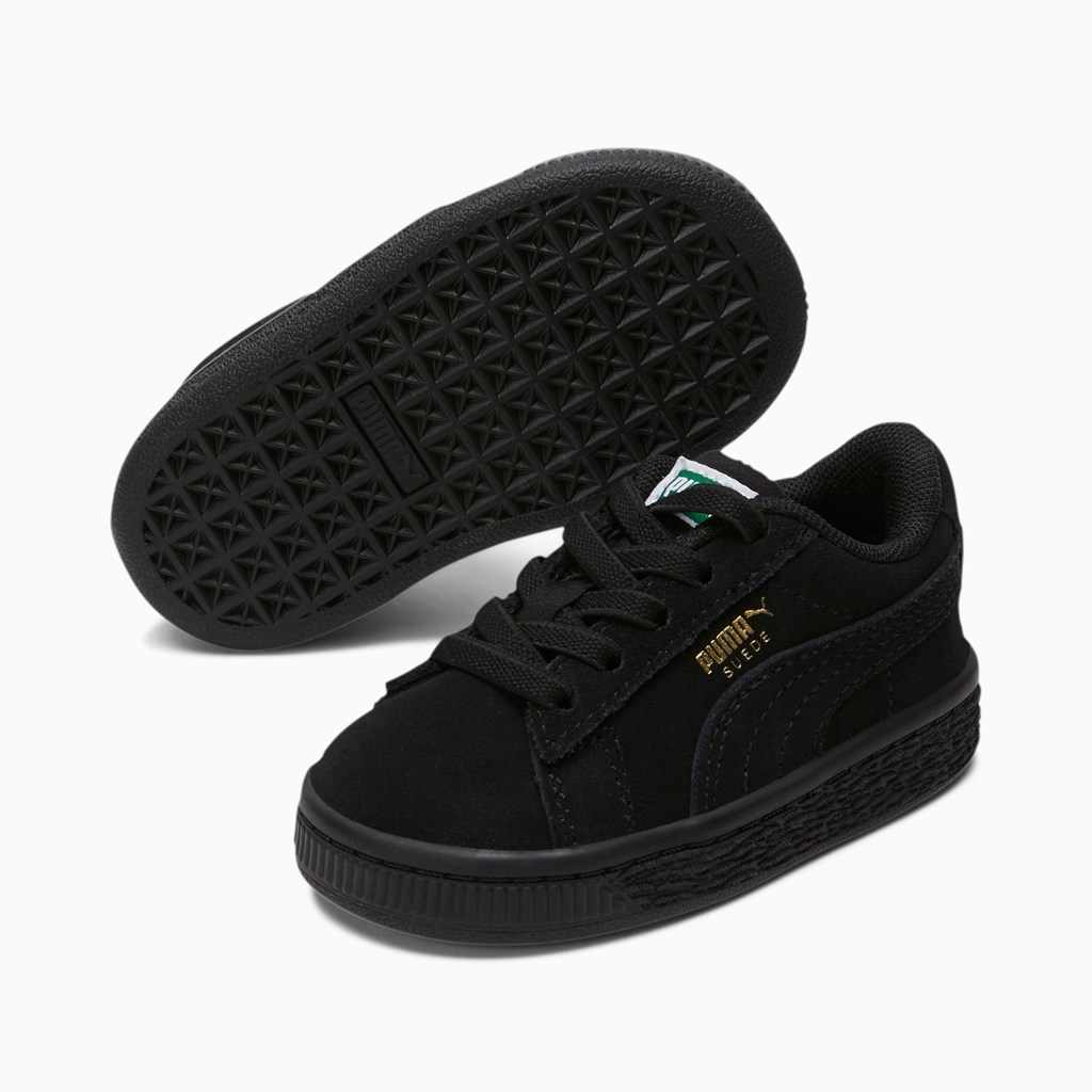 Puma Suede Classic XXI Toddler Spor Ayakkabı Siyah Siyah | YQ4398750