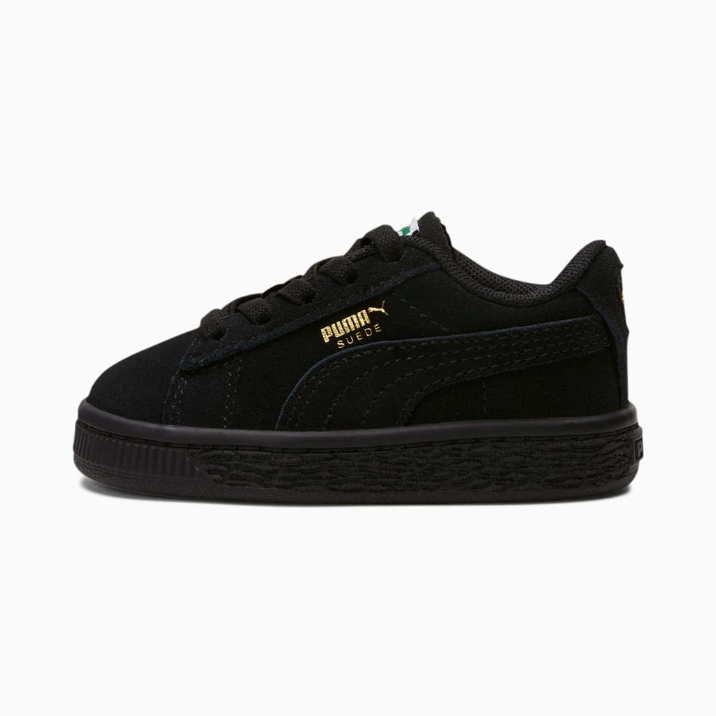 Puma Suede Classic XXI Toddler Spor Ayakkabı Siyah Siyah | YQ4398750