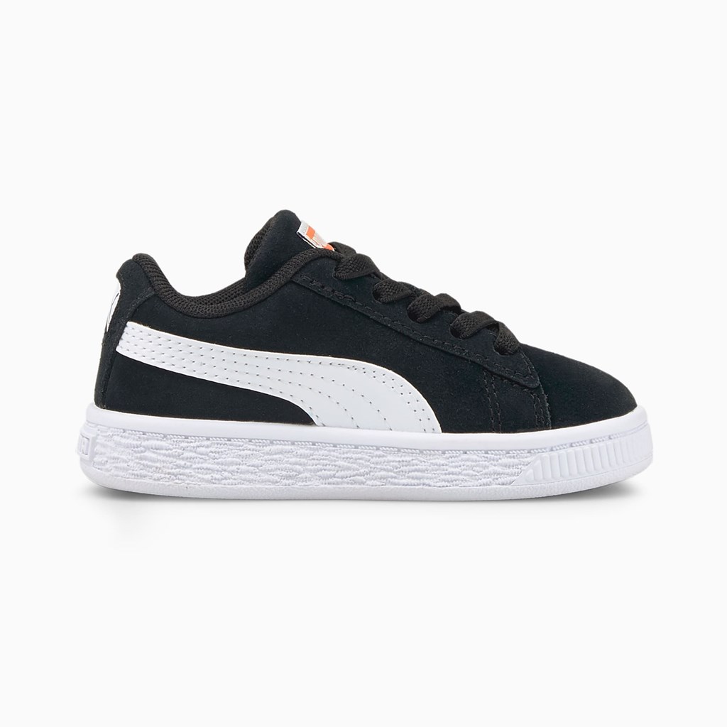 Puma Suede Sokak Art Toddler Spor Ayakkabı Siyah Turuncu | DY3078912