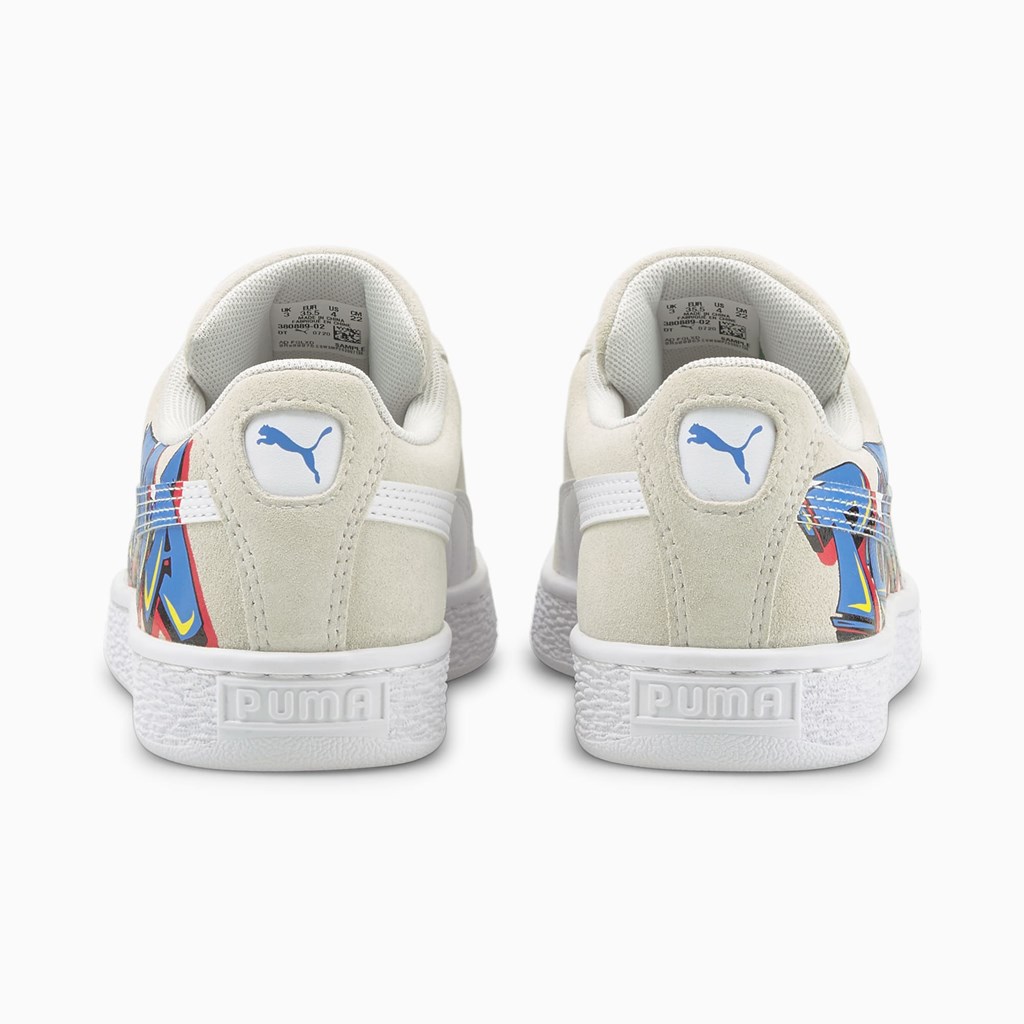 Puma Suede Sokak Art Youth JR Spor Ayakkabı Mavi | RK9258037