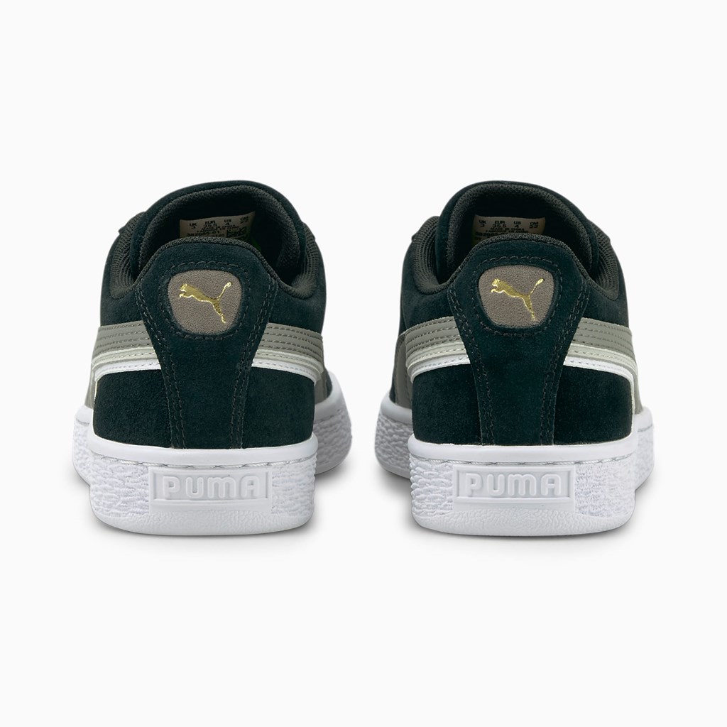 Puma Suede Triplex JR Spor Ayakkabı Siyah Beyaz | EQ4719268