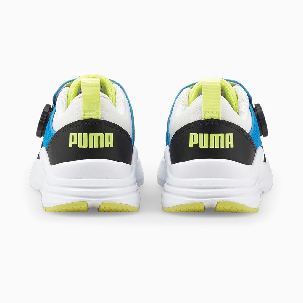 Puma Wired Run Disc JR Spor Ayakkabı Sarı | SC0689143