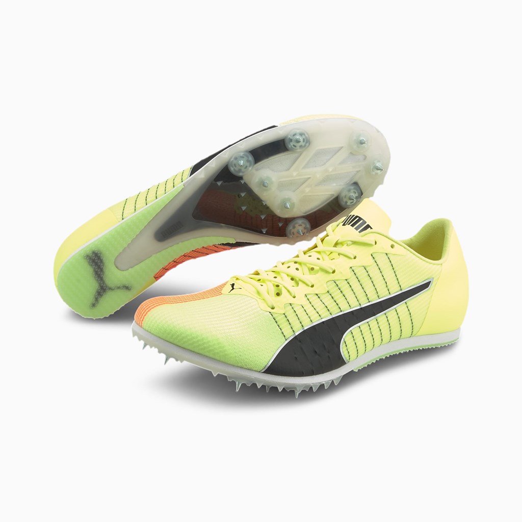 Puma evoSPEED Tokyo Future JUMP Parça Field Shoes Sarı | KM9831604