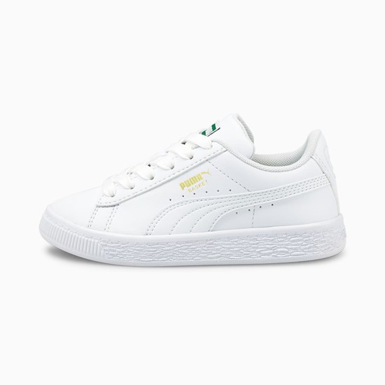 Puma Basket Classic XXI Little Spor Ayakkabı Beyaz Beyaz | PR2630415