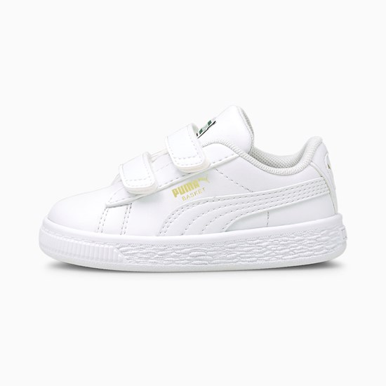 Puma Basket Classic XXI Toddler Spor Ayakkabı Beyaz Beyaz | SY7206395