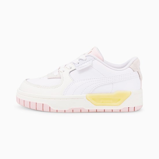 Puma Cali Dream Little Spor Ayakkabı Beyaz Pembe | VM4650139