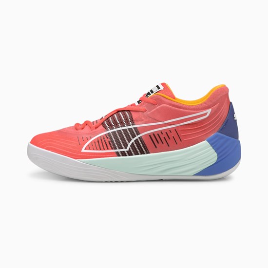 Puma Fusion Nitro Basketbol Ayakkabısı Sunblaze / Bluemazing | CM4853972