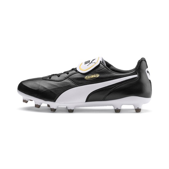 Puma King Top FG Krampon Siyah Beyaz | TR8159620