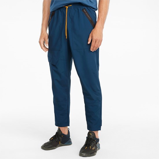 Puma PUMA x FIRST MILE Woven Antrenman Pantolon Mavi | QL4538276