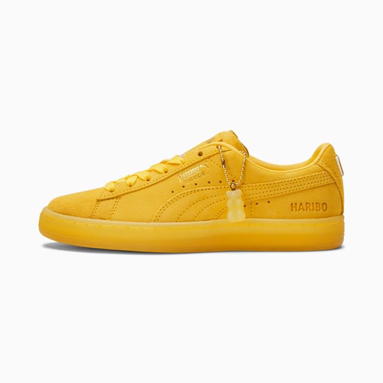 Puma PUMA x HARIBO Suede JR Spor Ayakkabı Mimosa / Mimosa | GM4853790