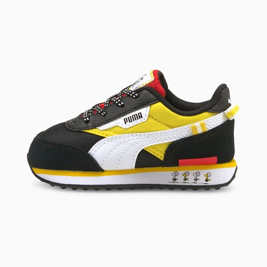 Puma PUMA x PEANUTS Future Rider Toddler Spor Ayakkabı Siyah | BC1980547