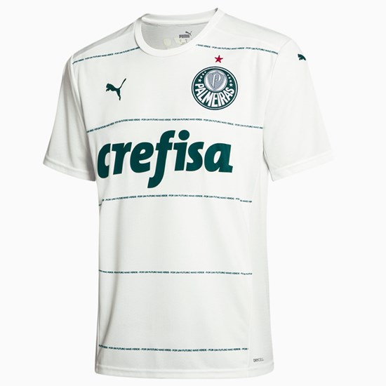 Puma Palmeiras Away Replica Football Jersey Beyaz | DU5863207