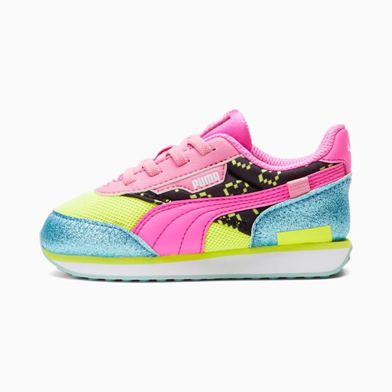 Puma Puma X L.O.L. Surprisefuture Rider Vrqt Toddler Spor Ayakkabı Mavi Pembe | ZP1290857