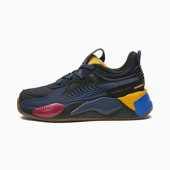 Puma RS-X Global Futurism Little Spor Ayakkabı Siyah | RY7392601