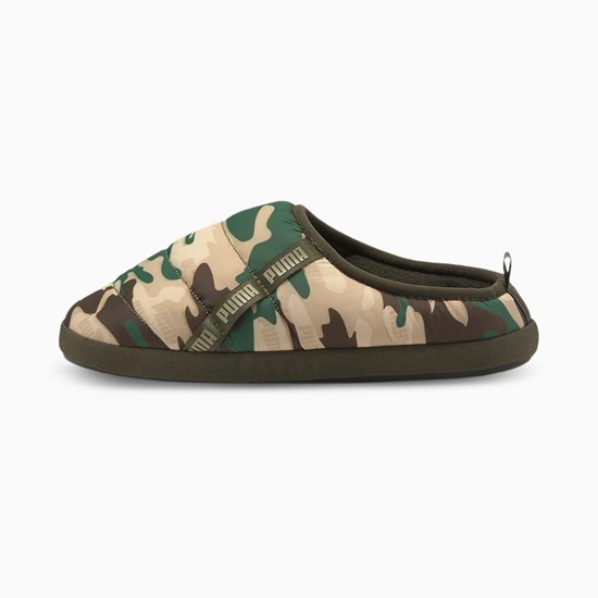 Puma Scuff Camo Terlik Pembe | UB1463702