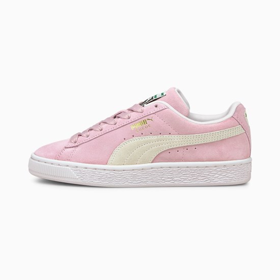 Puma Suede Classic XXI JR Spor Ayakkabı Pembe Beyaz | MD9302654