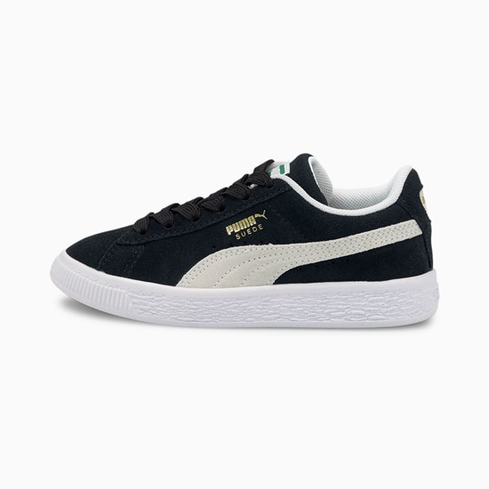 Puma Suede Classic XXI Little Spor Ayakkabı Siyah Beyaz | TK0946731